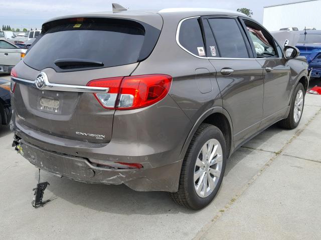 LRBFXDSA6HD075064 - 2017 BUICK ENVISION E BEIGE photo 4