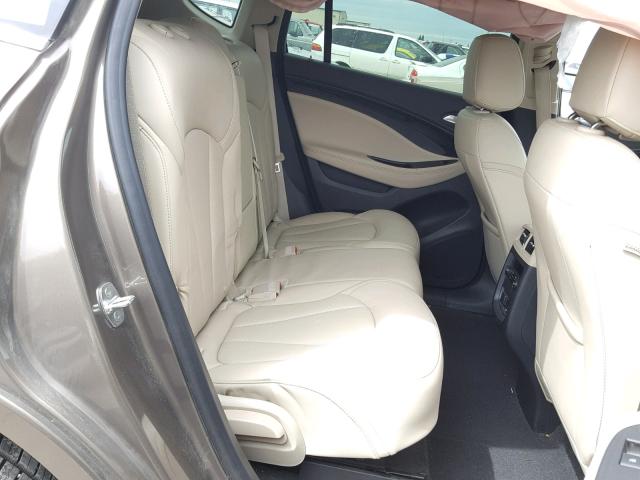 LRBFXDSA6HD075064 - 2017 BUICK ENVISION E BEIGE photo 6