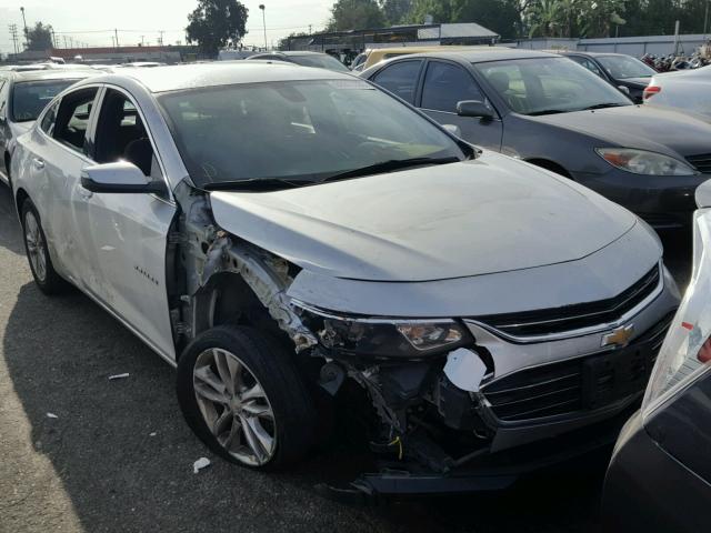 1G1ZE5ST9GF285519 - 2016 CHEVROLET MALIBU LT SILVER photo 1