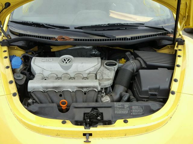 3VWPG31C08M520676 - 2008 VOLKSWAGEN NEW BEETLE 黄色 照片 7