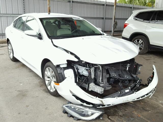 1C3CCCCB7GN146450 - 2016 CHRYSLER 200 WHITE photo 1