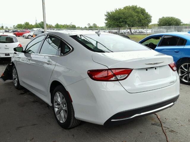 1C3CCCCB7GN146450 - 2016 CHRYSLER 200 WHITE photo 3