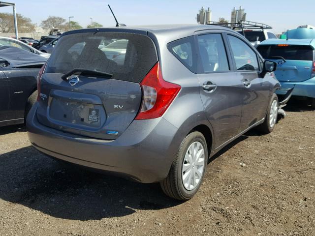 3N1CE2CP7GL389478 - 2016 NISSAN VERSA NOTE CHARCOAL photo 4