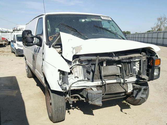 1FTNE1EW8EDA75958 - 2014 FORD ECONOLINE WHITE photo 1