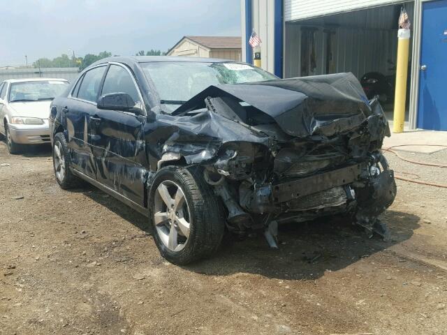 1G1ZC5EU9BF377054 - 2011 CHEVROLET MALIBU 1LT BLACK photo 1