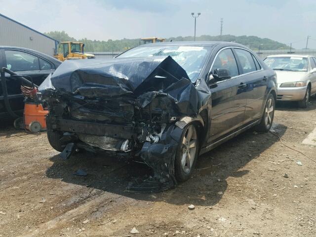 1G1ZC5EU9BF377054 - 2011 CHEVROLET MALIBU 1LT BLACK photo 2