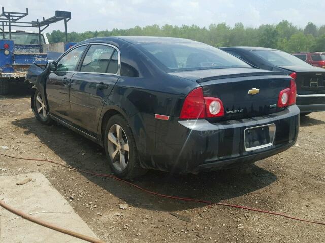 1G1ZC5EU9BF377054 - 2011 CHEVROLET MALIBU 1LT BLACK photo 3