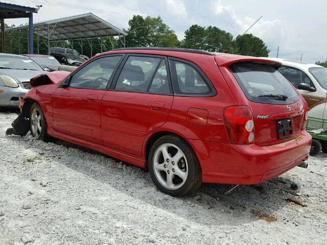 JM1BJ245521489113 - 2002 MAZDA PROTEGE PR RED photo 3