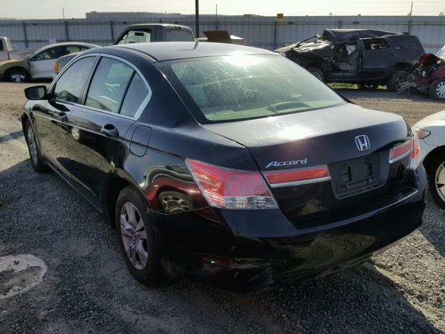 1HGCP2F42BA010333 - 2011 HONDA ACCORD LXP BLACK photo 3