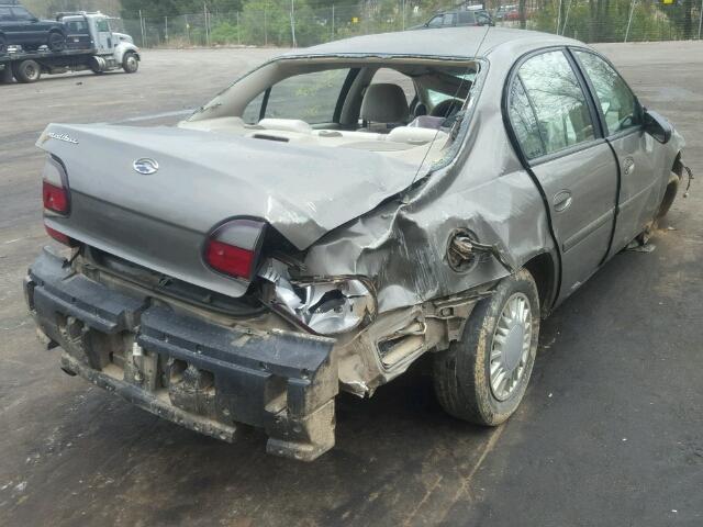 1G1ND52J7Y6259924 - 2000 CHEVROLET MALIBU BROWN photo 4