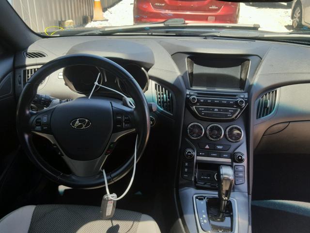 KMHHT6KD5EU119820 - 2014 HYUNDAI GENESIS CO BLACK photo 9