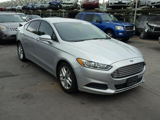 3FA6P0H7XDR306898 - 2013 FORD FUSION SE SILVER photo 1