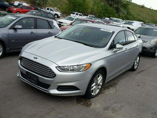 3FA6P0H7XDR306898 - 2013 FORD FUSION SE SILVER photo 2