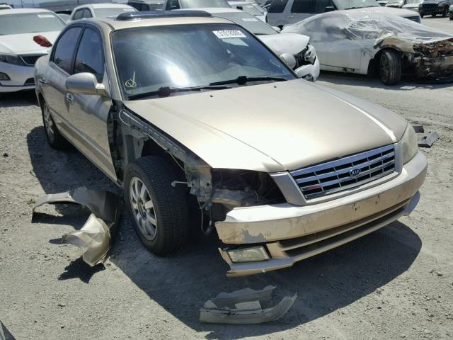 KNAGD124015043781 - 2001 KIA OPTIMA MAG GOLD photo 1