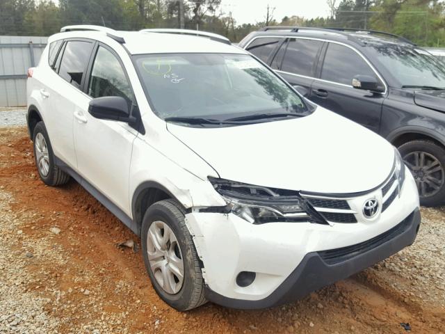 JTMZFREV3EJ010294 - 2014 TOYOTA RAV4 LE WHITE photo 1