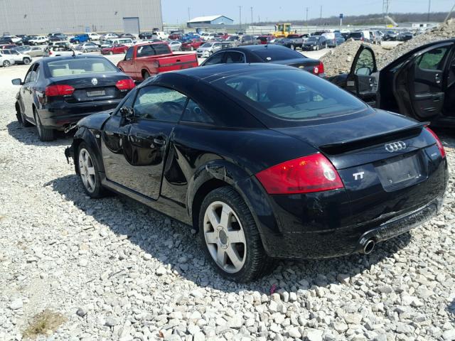 TRUWX28N911026471 - 2001 AUDI TT QUATTRO BLACK photo 3