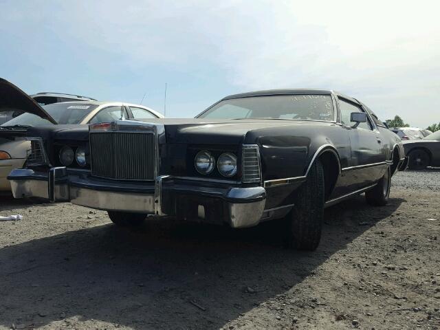 6Y89A868658 - 1973 LINCOLN CONTINITAL BLACK photo 2