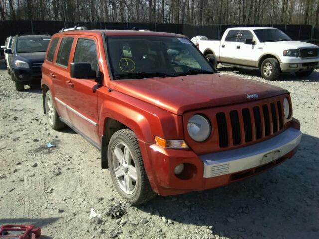 1J4NF4GB7AD599065 - 2010 JEEP PATRIOT LI ORANGE photo 1