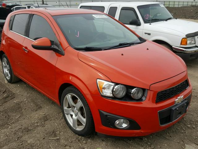 1G1JF6SB6C4121917 - 2012 CHEVROLET SONIC LTZ ORANGE photo 1