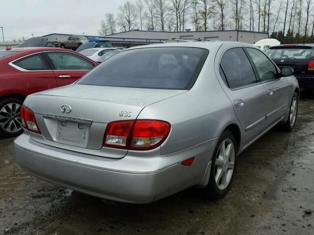 JNKDA31A12T022631 - 2002 INFINITI I35 SILVER photo 4