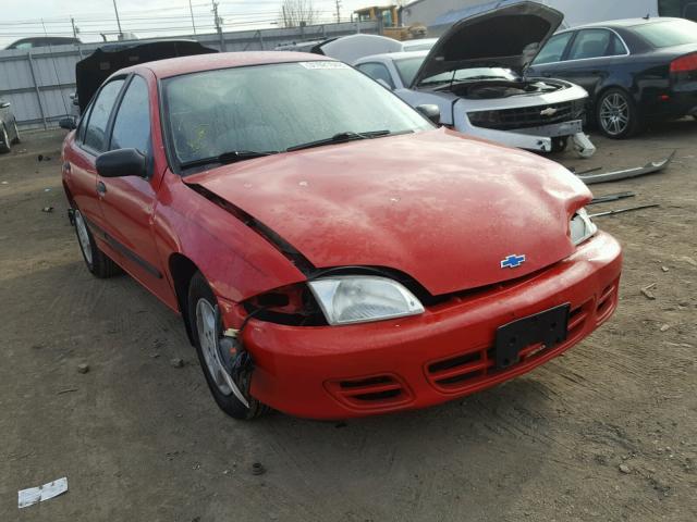 1G1JC524927243866 - 2002 CHEVROLET CAVALIER B RED photo 1