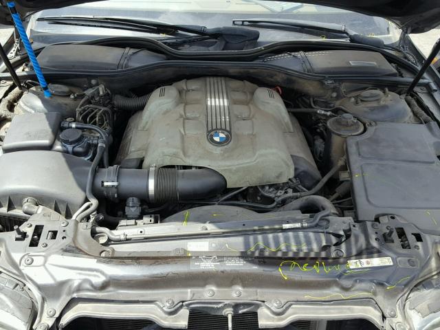 WBAGN63483DR16579 - 2003 BMW 745 LI Czarny zdjęcie 7