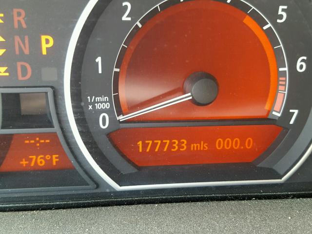 WBAGN63483DR16579 - 2003 BMW 745 LI Czarny zdjęcie 8