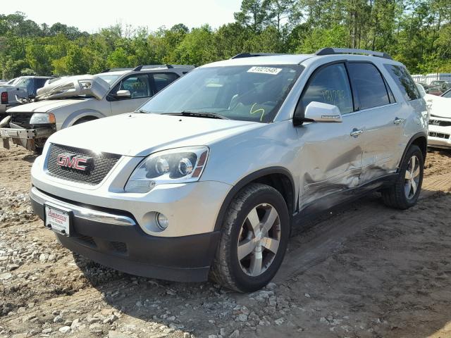 1GKKVRED9CJ125477 - 2012 GMC ACADIA SLT ვერცხლისფერი ფოტო 2