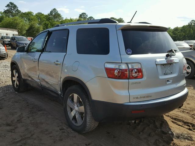 1GKKVRED9CJ125477 - 2012 GMC ACADIA SLT ვერცხლისფერი ფოტო 3