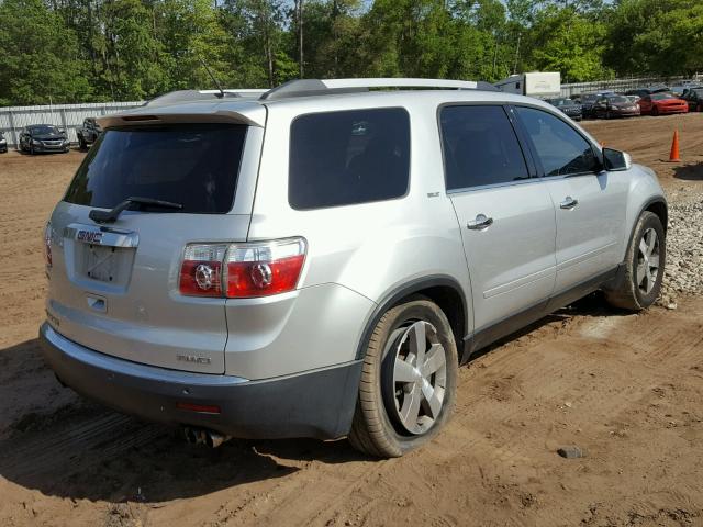 1GKKVRED9CJ125477 - 2012 GMC ACADIA SLT ვერცხლისფერი ფოტო 4