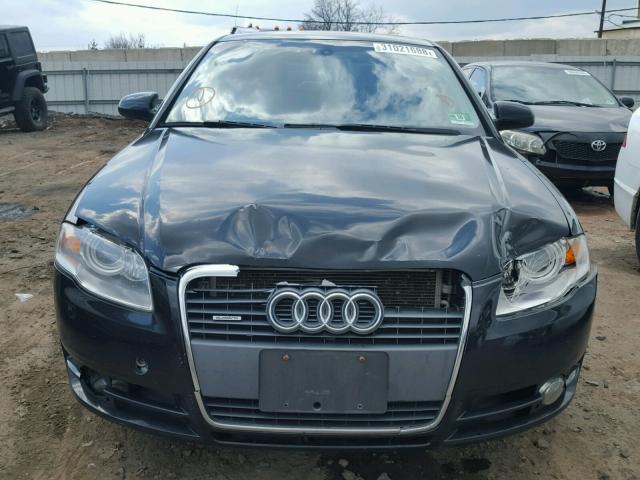 WAUDF78EX5A573852 - 2005 AUDI A4 2.0T QU BLACK photo 9