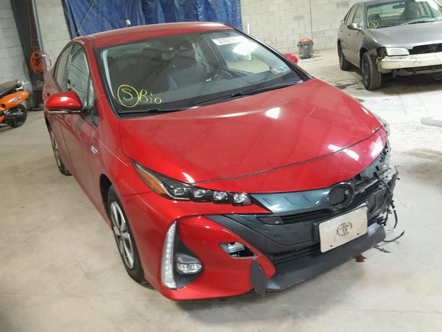 JTDKARFP5H3002755 - 2017 TOYOTA PRIUS PRIM წითელი ფოტო 1