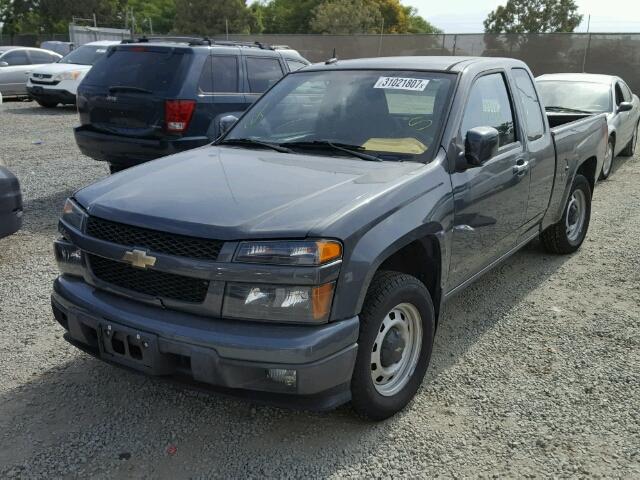 1GCESBF91C8150772 - 2012 CHEVROLET COLORADO GRAY photo 2