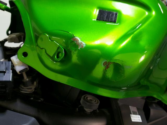 JKAEXEE1XFDA19041 - 2015 KAWASAKI EX650 E GREEN photo 13