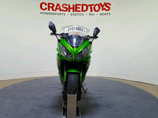 JKAEXEE1XFDA19041 - 2015 KAWASAKI EX650 E GREEN photo 3