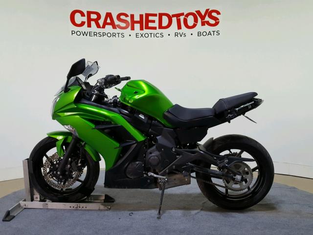 JKAEXEE1XFDA19041 - 2015 KAWASAKI EX650 E GREEN photo 5