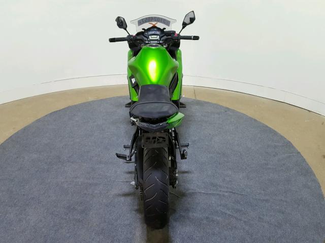 JKAEXEE1XFDA19041 - 2015 KAWASAKI EX650 E GREEN photo 9