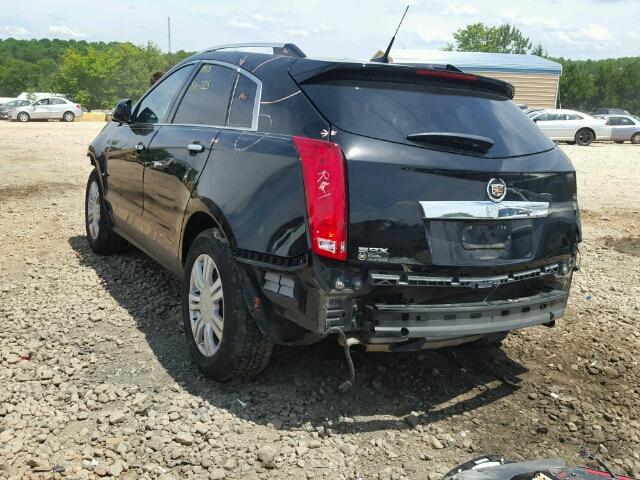 3GYFNAEY3BS546622 - 2011 CADILLAC SRX LUXURY BLACK photo 3