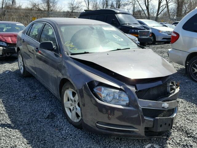 1G1ZA5EB8A4129179 - 2010 CHEVROLET MALIBU LS გრაფიტი ფოტო 1