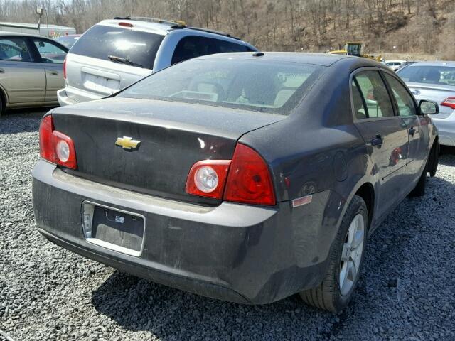 1G1ZA5EB8A4129179 - 2010 CHEVROLET MALIBU LS გრაფიტი ფოტო 4