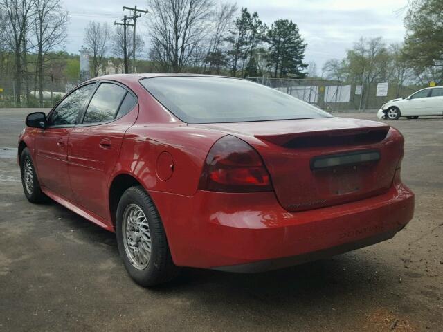 2G2WP552171182999 - 2007 PONTIAC GRAND PRIX 红色 照片 3