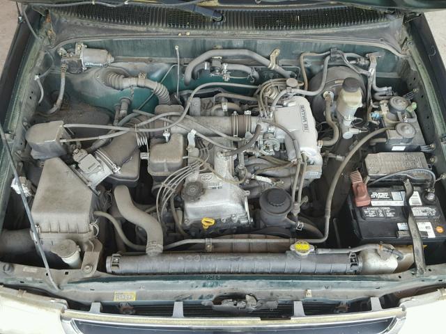 4TAVL52N1XZ454200 - 1999 TOYOTA TACOMA XTR GREEN photo 7