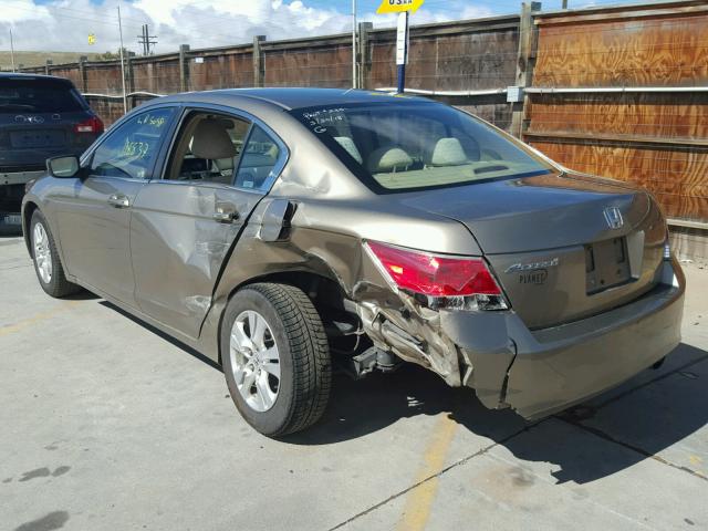 1HGCP25439A151150 - 2009 HONDA ACCORD LXP GOLD photo 3