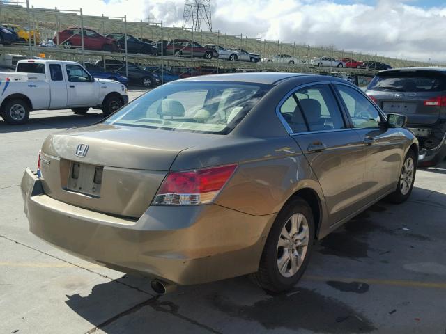 1HGCP25439A151150 - 2009 HONDA ACCORD LXP GOLD photo 4