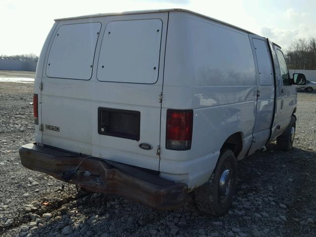 1FTNE24L82HA48681 - 2002 FORD ECONOLINE WHITE photo 4