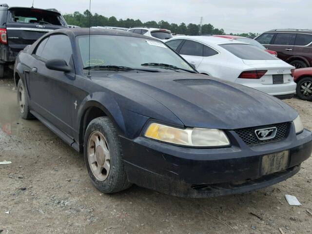 1FAFP404XYF213147 - 2000 FORD MUSTANG BLACK photo 1