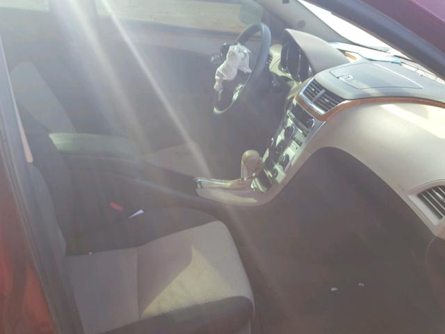 1G1ZC5E11BF277164 - 2011 CHEVROLET MALIBU 1LT MAROON photo 5