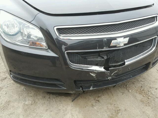 1G1ZB5EB1AF219937 - 2010 CHEVROLET MALIBU LS შავი ფოტო 9