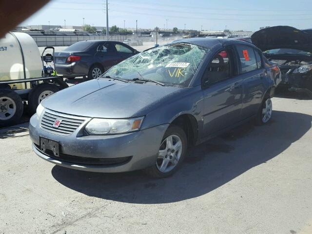 1G8AJ55F96Z180976 - 2006 SATURN ION LEVEL BLUE photo 2