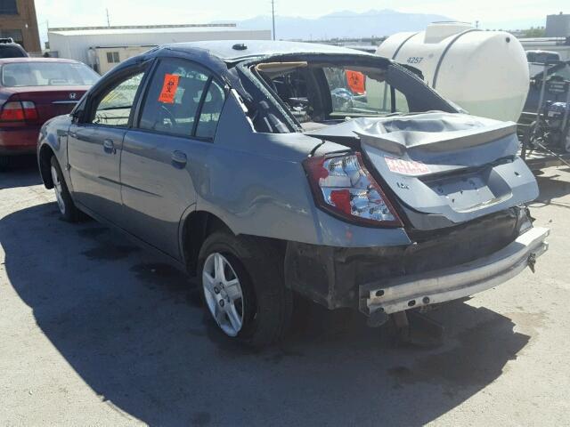 1G8AJ55F96Z180976 - 2006 SATURN ION LEVEL BLUE photo 3
